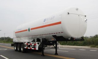 低温液体运输半挂车