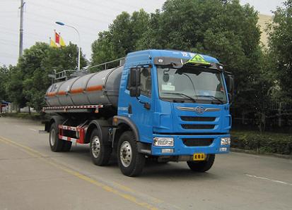 培新牌XH5259GFW腐蚀性物品罐式运输车
