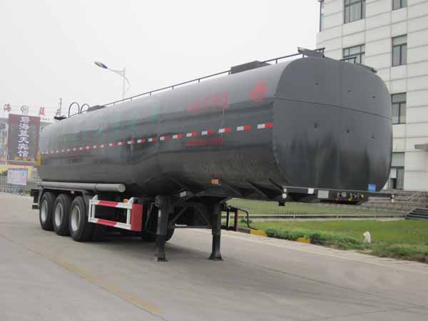 万事达11.5米30.1吨3轴液态食品运输半挂车(SDW9400GYS)