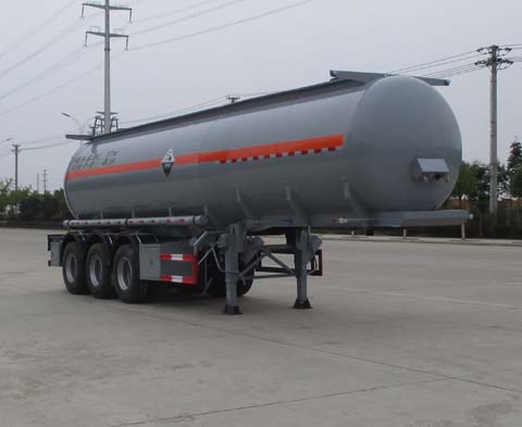 大力11.9米30.7吨3轴腐蚀性物品罐式运输半挂车(DLQ9403GFW)