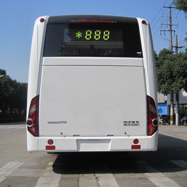申沃SWB6121EV58纯电动城市客车公告图片