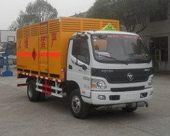 同心牌TX5120XRQ4FT易燃气体厢式运输车