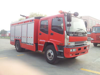 天河牌LLX5174GXFPM50/L泡沫消防车图片