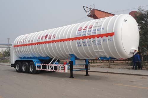 昌骅13米24吨3轴低温液体运输半挂车(HCH9402GDYC)