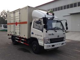 易燃气体厢式运输车