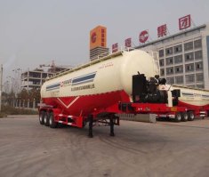 下灰半挂车