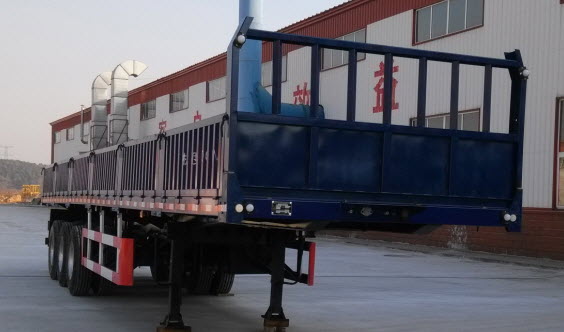 广燕13米34吨3轴栏板半挂车(LGY9401)