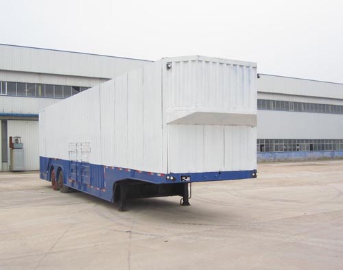 巨运14.1米9吨2轴车辆运输半挂车(LYZ9200TCL)