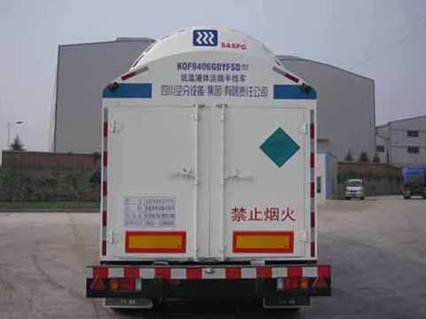川KQF9406GDYFSD低温液体运输半挂车公告图片