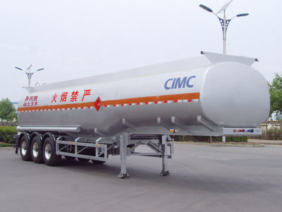 凌宇13米32吨3轴易燃液体罐式运输半挂车(CLY9401GRYA)