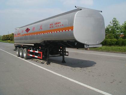 金皖13米29吨3轴易燃液体罐式运输半挂车(LXQ9400GRYL1)