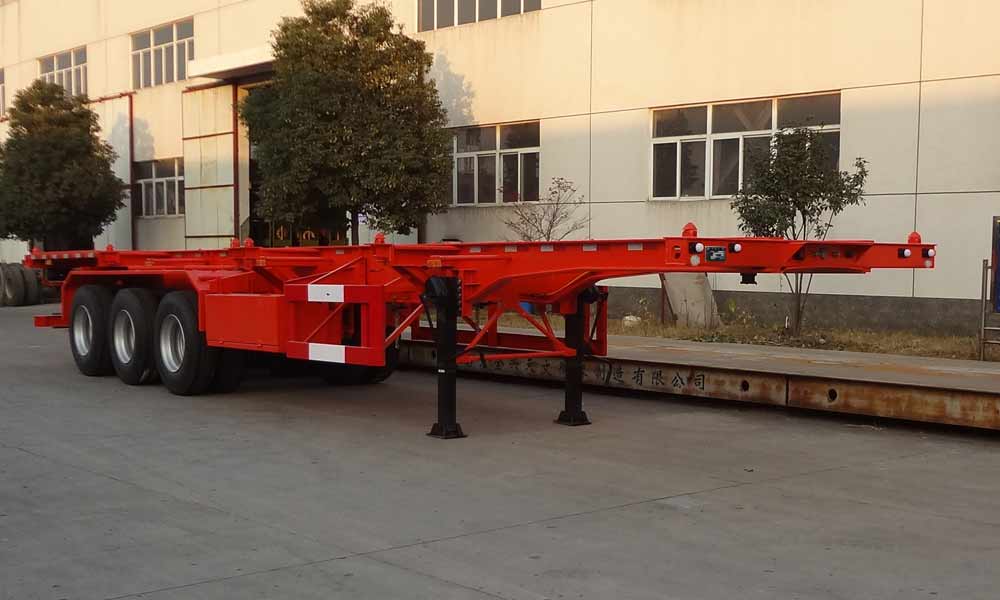 兴扬12.5米34.4吨3轴集装箱运输半挂车(XYZ9401TJZ)