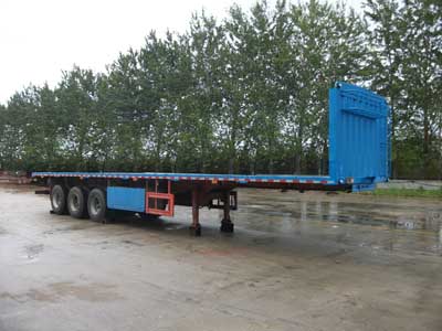 蓬莱13米34吨3轴平板自卸半挂车(PG9403ZZXP)