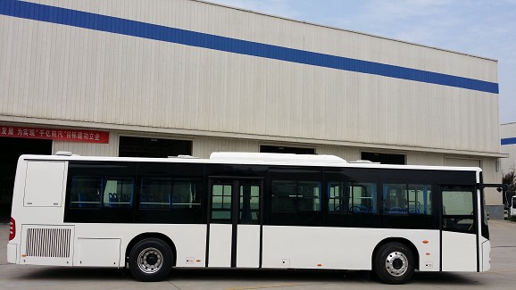陕汽SX6120GJCHEVN混合动力城市客车公告图片
