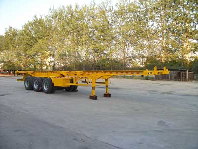 蓬莱13米35吨3轴集装箱运输半挂车(PG9400TJZ)
