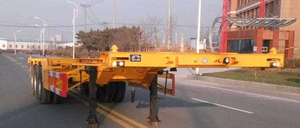 广燕12.6米34.3吨3轴集装箱运输半挂车(LGY9400TJZ)