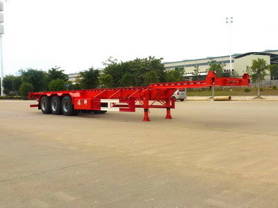 福狮14米33.9吨3轴集装箱运输半挂车(LFS9402TJZ)