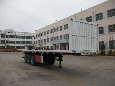 蓬莱10.5米32吨3轴平板自卸半挂车(PG9407ZZXP)