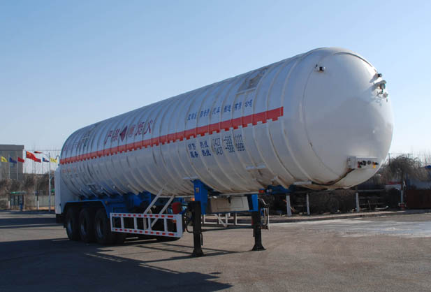 金碧13米23.5吨3轴低温液体运输半挂车(PJQ9404GDY)