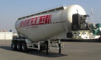 下灰半挂车