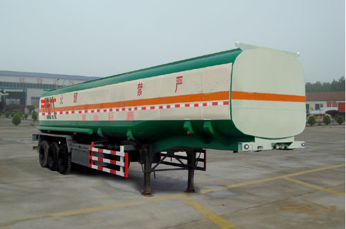 骜通13米29吨3轴化工液体运输半挂车(LAT9400GHY)