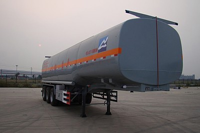 亚峰11.6米33吨3轴易燃液体罐式运输半挂车(HYF9408GRY)