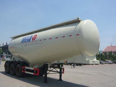 亚特重工9.6米31.4吨3轴中密度粉粒物料运输半挂车(TZ9407GFL)