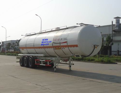 瑞江12.1米30.3吨3轴液态食品运输半挂车(WL9400GYS)