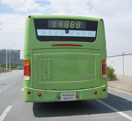 申沃SWB6107EV17纯电动城市客车公告图片