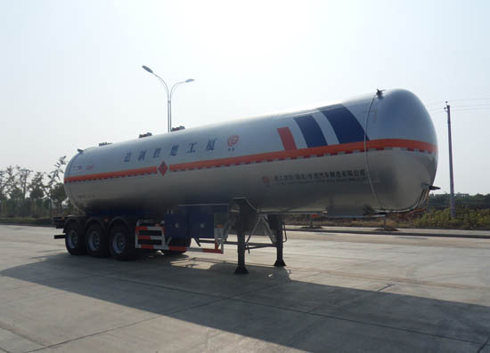楚胜11.9米28.6吨3轴液化气体运输半挂车(CSC9405GYQ)