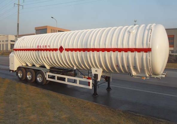 永旋12.6米20.2吨3轴低温液体运输半挂车(HYG9360GDY)