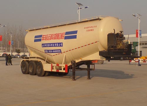 勇超11米31.5吨3轴中密度粉粒物料运输半挂车(YXY9401GFL)