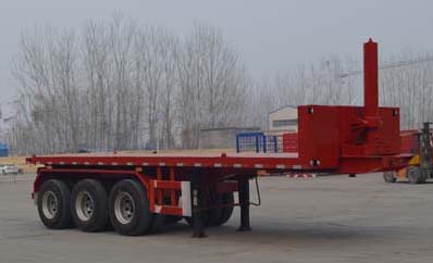 沂蒙9.5米31.9吨3轴平板自卸半挂车(MYT9400ZZXP)