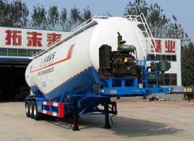 下灰半挂车