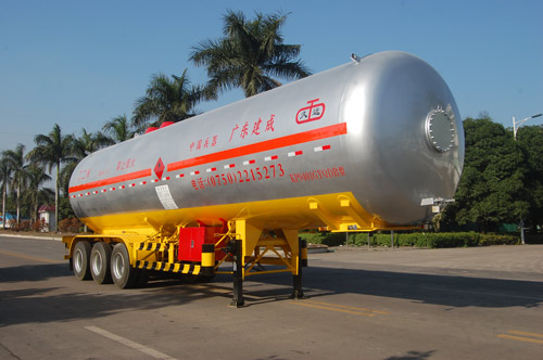 久远11.9米29.4吨3轴液化气体运输半挂车(KP9401GYQDB)