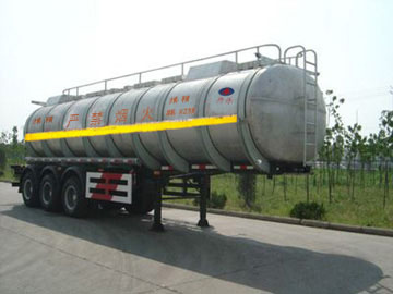 开乐12.2米30吨3轴化工液体运输半挂车(AKL9406GHY)
