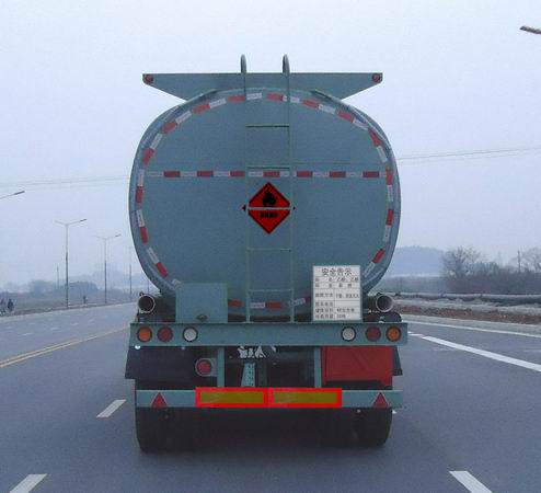 瑞江WL9407GRY易燃液体罐式运输半挂车公告图片