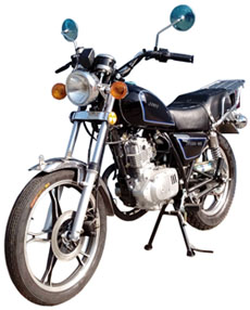 ZH125-8X 众好125CC汽油前盘式后鼓式两轮摩托车图片