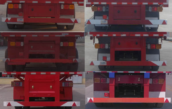坤博LKB9403ZZXP平板自卸半挂车公告图片