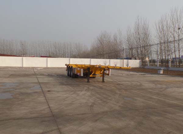 坤博12.4米34吨3轴集装箱运输半挂车(LKB9401TJZ)