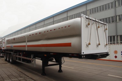 安瑞科13米4.5吨3轴液压子站高压气体长管半挂车(HGJ9403GGY)