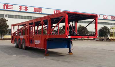 三威14.1米11吨3轴乘用车辆运输半挂车(WQY9200TCC)