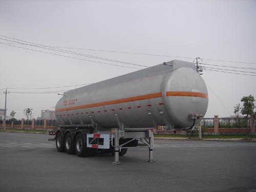 通华11.2米32.2吨3轴易燃液体罐式运输半挂车(THT9401GRYF)