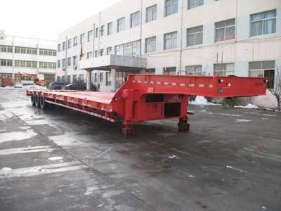 蓬莱16米30吨6轴低平板半挂车(PG9401TDP)