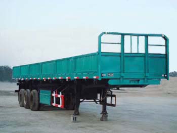 华昌13米32吨3轴自卸运输半挂车(QDJ9402ZZX)