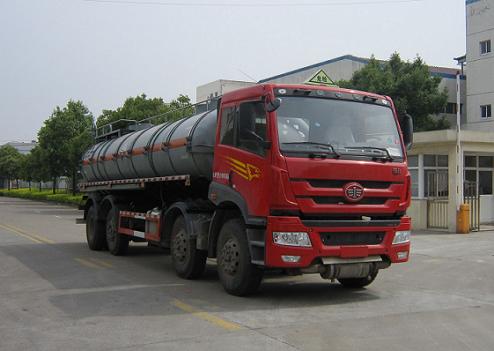 XH5312GFW型腐蚀性物品罐式运输车图片