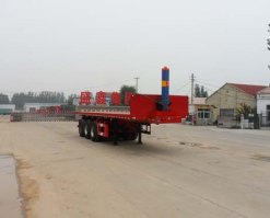 平板自卸半挂车