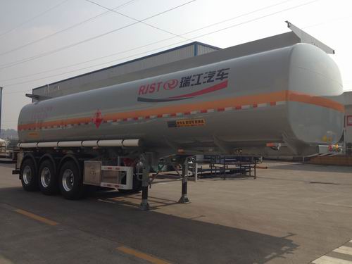 瑞江10.5米32吨3轴易燃液体罐式运输半挂车(WL9407GRYD)
