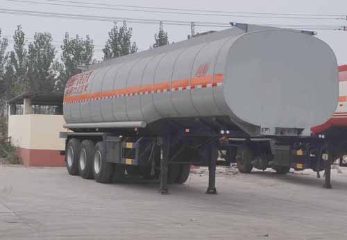 旗林11.4米30吨3轴易燃液体罐式运输半挂车(QLG9403GRYA)