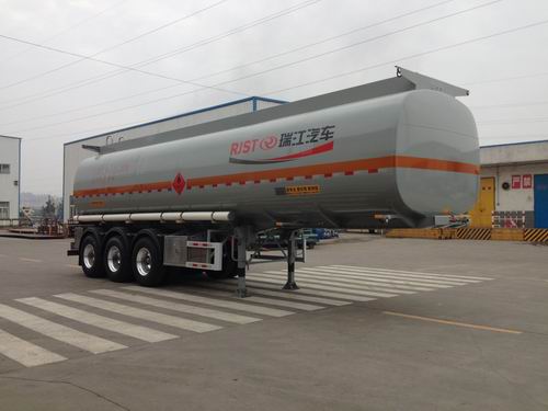 瑞江10.5米31.9吨3轴易燃液体罐式运输半挂车(WL9407GRYC)